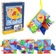 3D Baby Cloth Book “ Ocean Animals Sensory Soft Book (6 Pages, Blue)