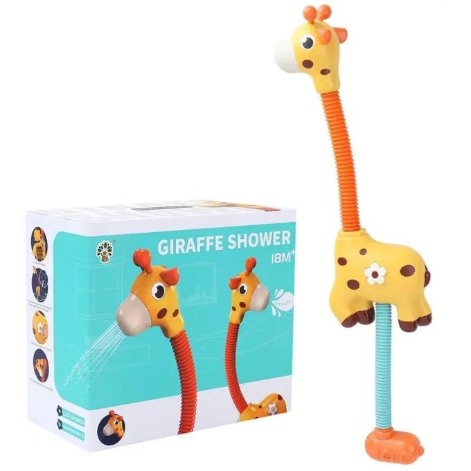 Giraffe Baby Bath Shower Head Toy – Electric Water Pump