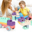 20-Piece Silicone Building Blocks – Safe & Flexible Set