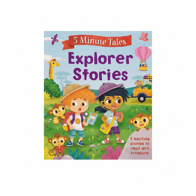 5 Minute Tales Explorer Stories Bedtime Storybook for Kids (Ages 3–6)