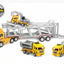BQ Toys Construction Transporter & Fleet Suite | Ages 3+ | Master Friction Mechanics & Spatial Volumetrics