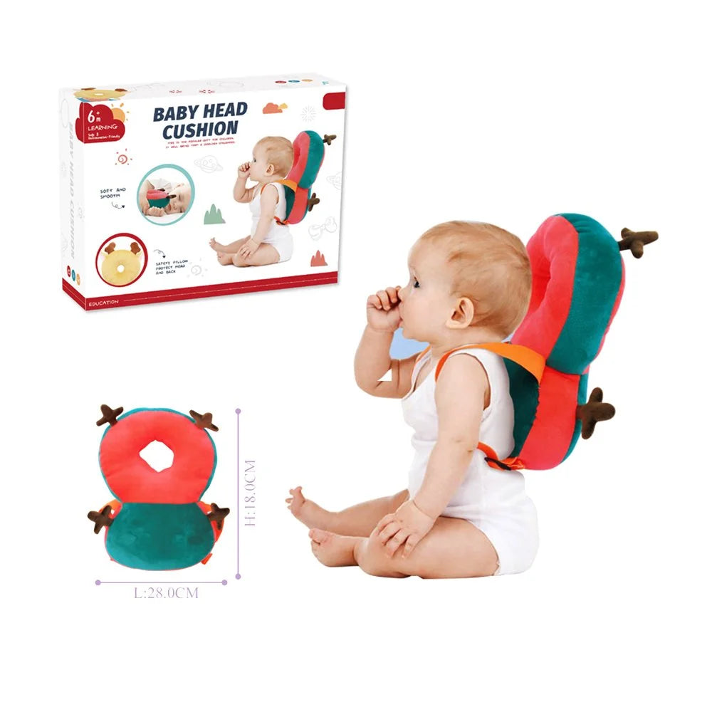 Baby Head Protector Cushion & Anti-Fall Safety Backpack for Infants (Ages 6â€“24 Months)