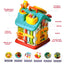 6-in-1 Montessori Toddler Busy House Activity Playhouse with Locks, Keys & Magnetic Game (Ages 18M+)