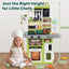 46 Piece Kitchen Toy for Children: Stove with Water Sink, Light and Steam Sound