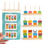 Wooden Mix & Match Dress-Up Puzzle – Montessori Animal Collection