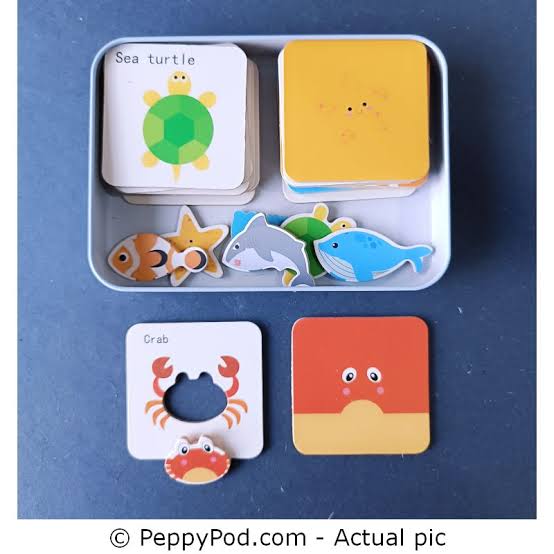 Guess Who I Am Puzzle - Sea Animals