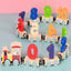 Wooden Magnetic Number Train | Ages 1-3 | Foster Early Math & Motor Skills