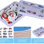Wooden Transportation Shape Puzzle Set for Kids – Two-Piece Vehicles Puzzle