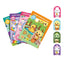 Magic Stamper Stickers Set – 200 Reusable Stickers with 24-Page Book