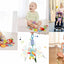 Soothing Sensory Plush – Hanging Stroller Toy with Rattle & Teether