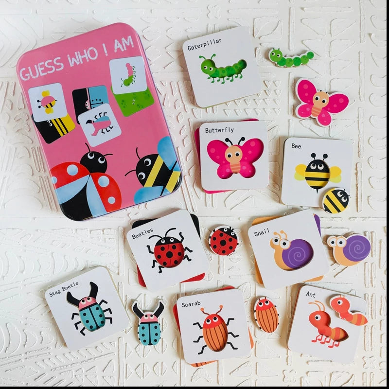 Guess Who I Am Puzzle -Insects