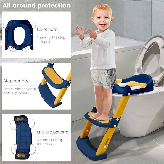 Toddler Toilet Training Seat with Step Ladder