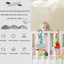 Soothing Sensory Plush – Hanging Stroller Toy with Rattle & Teether