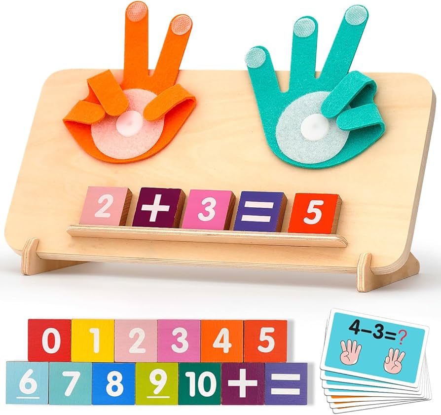 Wooden Montessori Educational Math Toy
