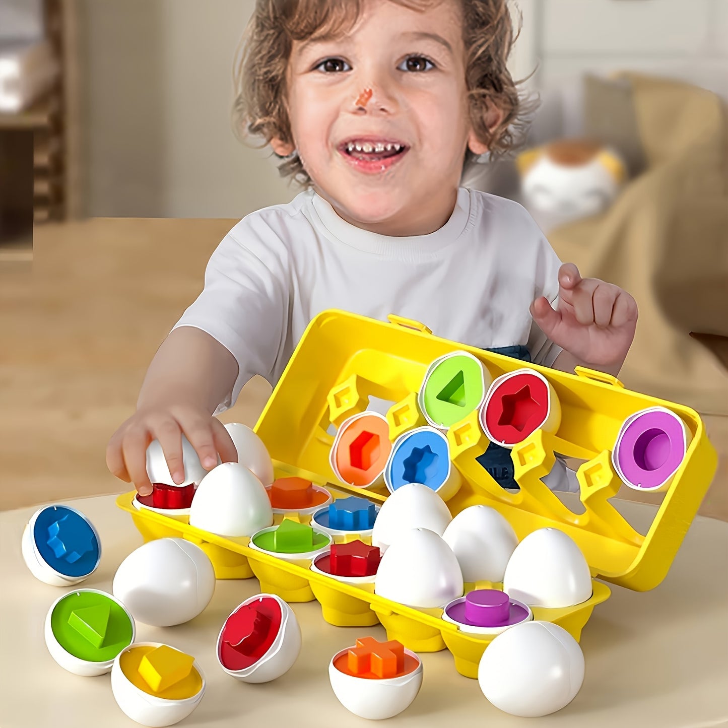 Egg Matching Toy-24 Pieces