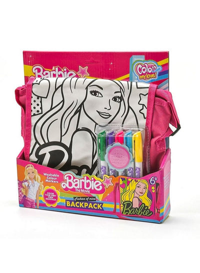 Color Me Mine Barbie Messenger Bag Craft Kit – DIY Creative Activity for Kids 5+