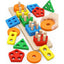 Early Years Wooden Montessori Discovery Bundle| Ages 18m+ | Master Foundations of Logic & Sensory Rhythm