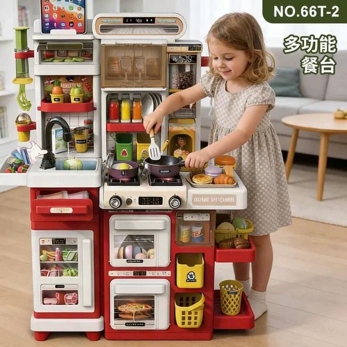 Kids Combo 65-Piece Kitchen Studio | Ages 3+ | Advanced Culinary Engineering & Tactile Logic