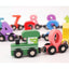 Wooden Magnetic Number Train | Ages 1-3 | Foster Early Math & Motor Skills