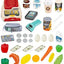 48-Piece Supermarket Market Stall & Trolley Suite | Ages 3+ | Master Social Literacy & Financial Logic