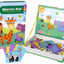 Magnetic Book for Kids – 47 Pieces Animal Puzzle Set (12 Animals)