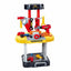 3-in-1 Kids Tool Kit Set – 38 Pieces Suitcase, Pull Box & Workbench