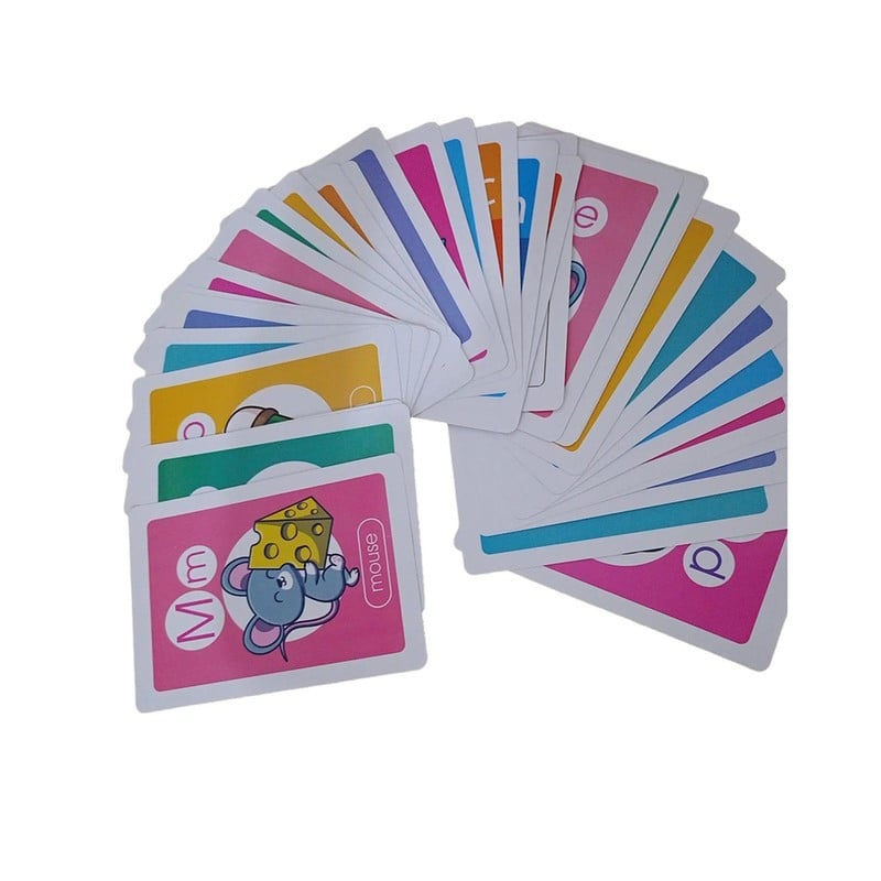 Alphabet Discovery Flash Cards – 32-Piece Wipe & Clean Learning Set