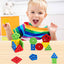 Wooden Geometric Shapes Sorting And Stacking Montessori toy