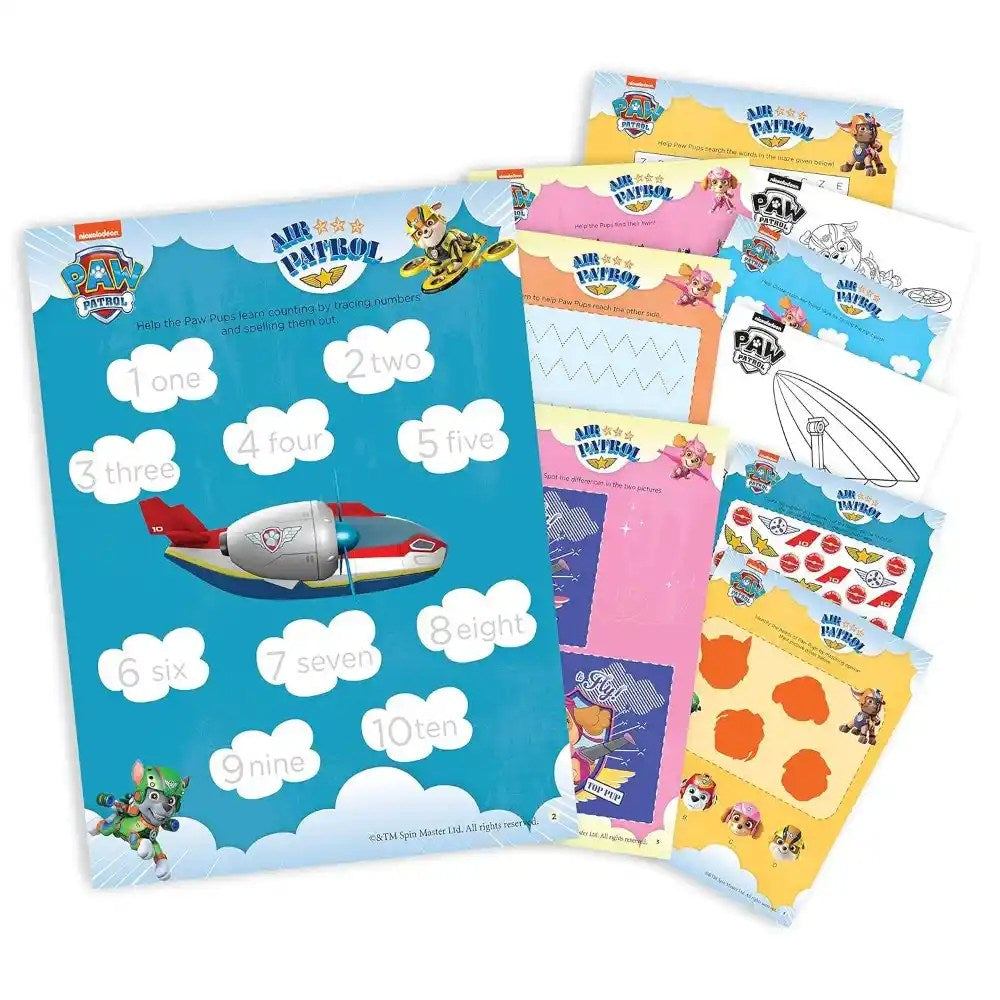 Nickelodeon Paw Patrol – Air Paw Patrol Heroes of The Sky Fun Learning Set