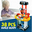 3-in-1 Kids Tool Kit Set – 38 Pieces Suitcase, Pull Box & Workbench