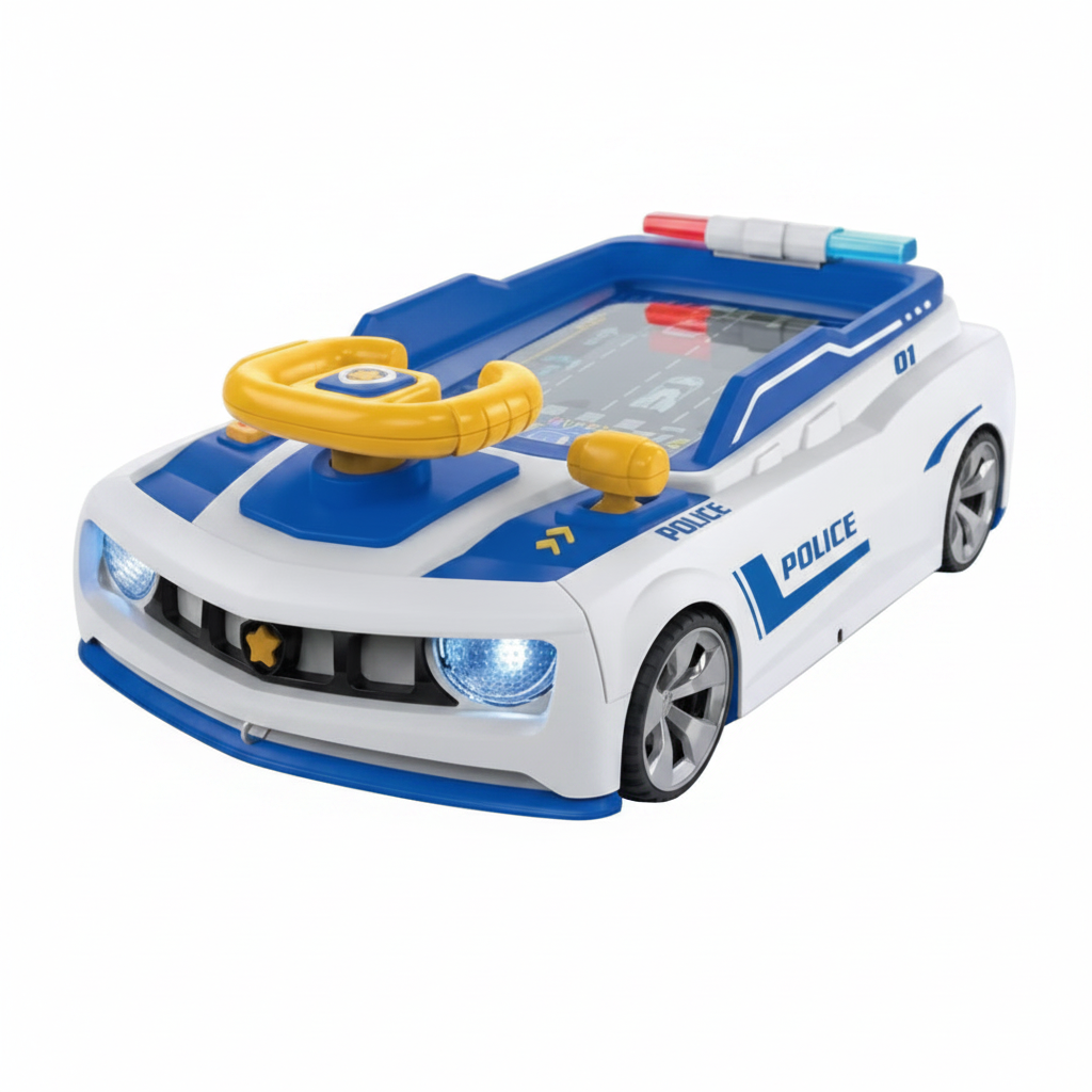 Racing Car Adventure Game – Handheld Interactive Steering Wheel Simulation