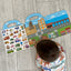 Magnetic sticker book - vechiles