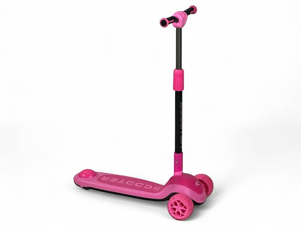 Adjustable 3-Wheel Kick Scooter Sensory Balance Toy for Kids (Ages 3-8 Years)