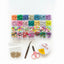 Clay Beads Jewelry Making Kit – 24 Colors DIY Bracelet & Necklace Craft Set No 1