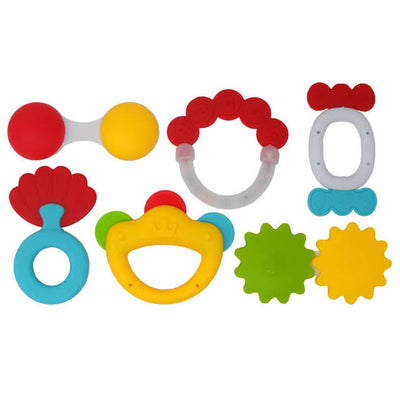 Huanger baby rattle and teether toy set