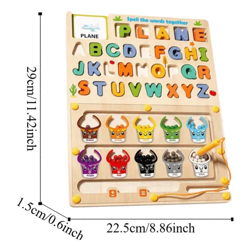 Spelling Magnetic Maze
