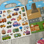 Magnetic sticker book - vechiles