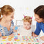 3-in-1 Wooden Peg Puzzle Bundle – Fruits, Vegetables, and Jungle Animals