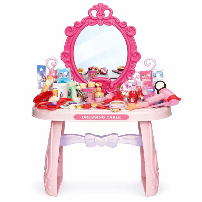 Royal Princess Pink Dressing Table – 46-Piece Beauty & Role-Play Set