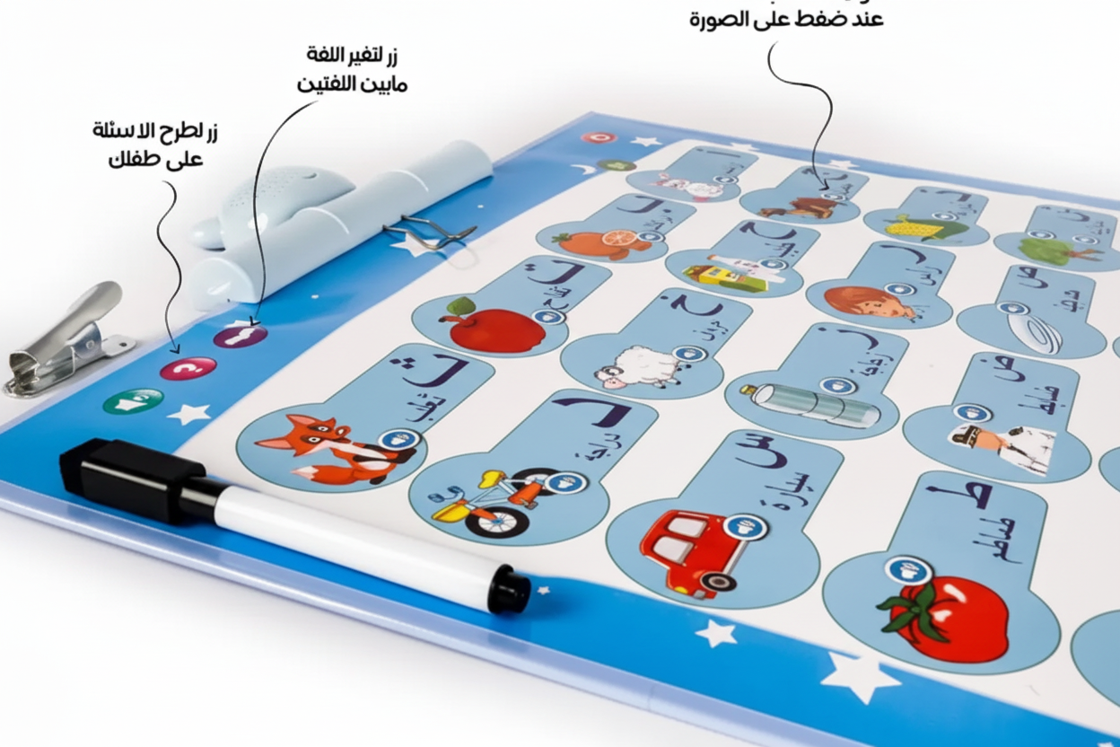 الكتاب الإلكتروني لتعليم الأطفال