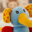 Soothing Sensory Plush – Hanging Stroller Toy with Rattle & Teether