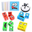 Face change challenge cubes
