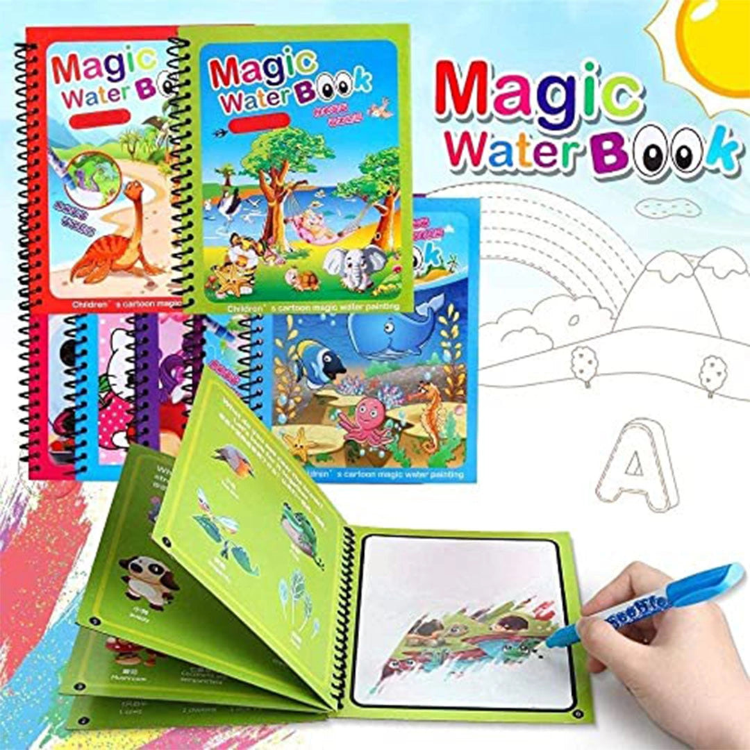 Magic Water Coloring Book – Mess-Free Creative Learning