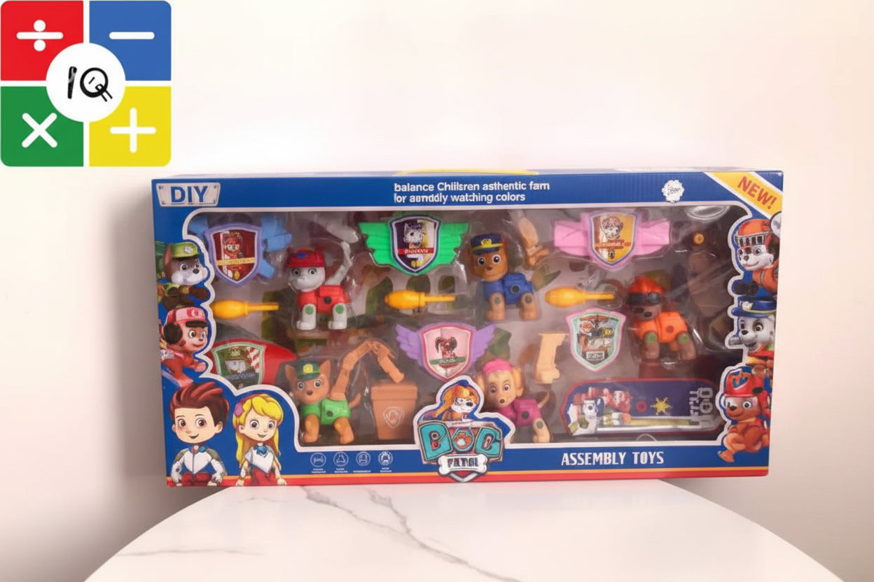 Dog Team Hero DIY Assembly Set – Paw Patrol Inspired Construction Kit