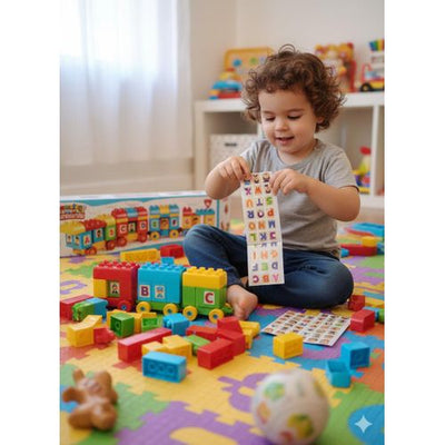 ABC Blocks Train | Ages 3+ | Master Alphabet Logic & Early Engineering