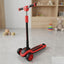 Ferrari Adjustable 3-Wheel Folding Kick Scooter Sensory Balance Toy for Kids (Ages 3-8 Years)