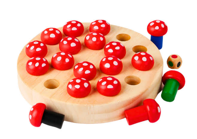 Memory chess toy (Mushroom)