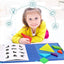 🧩 Magnetic Tangram Woodness Puzzle Book