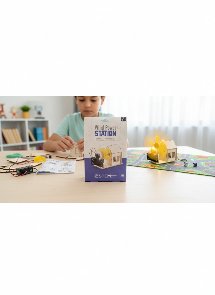 DIY Wind Power Station – STEM Educational Science Kit