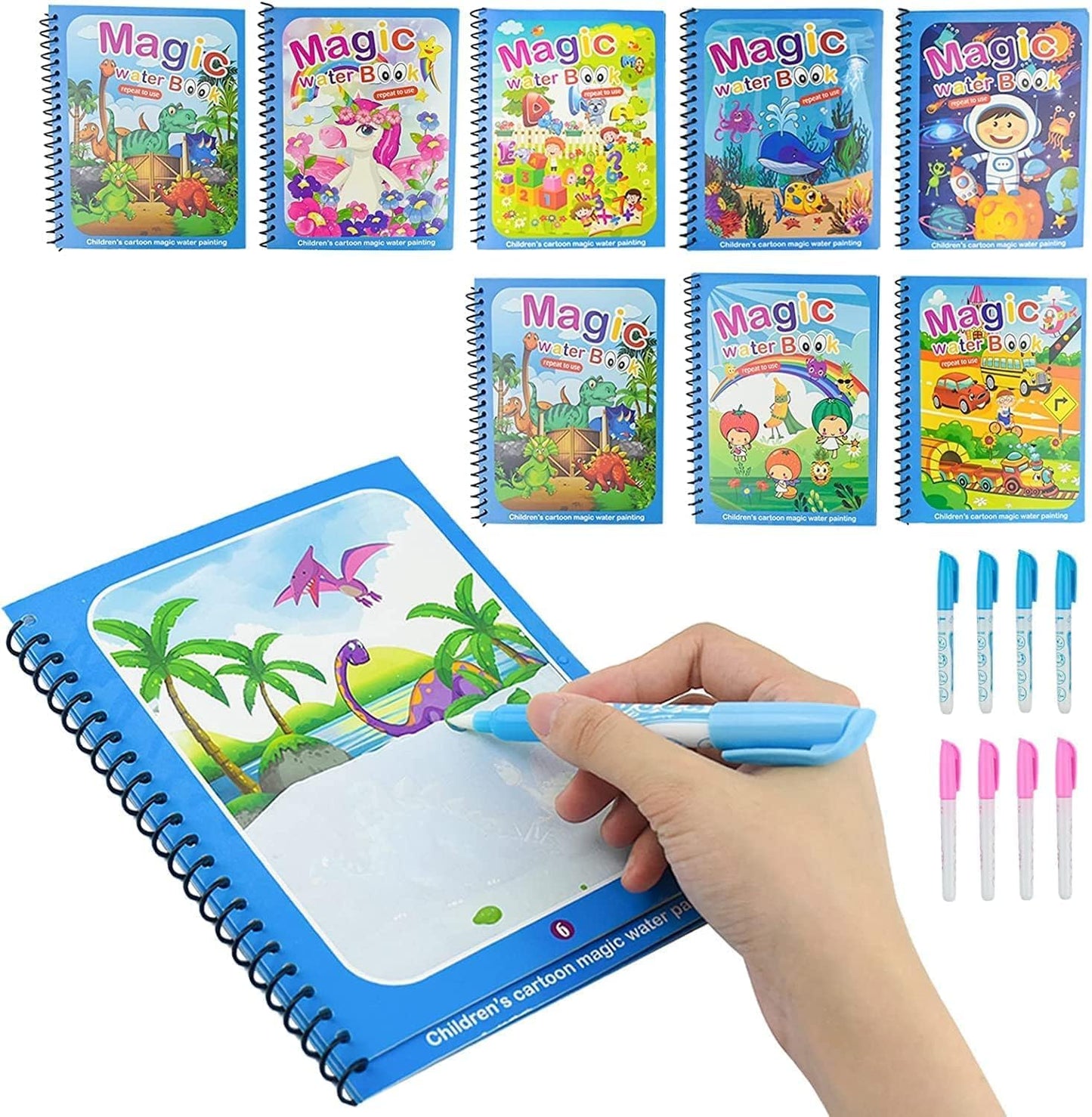 Magic Water Coloring Book – Mess-Free Creative Learning